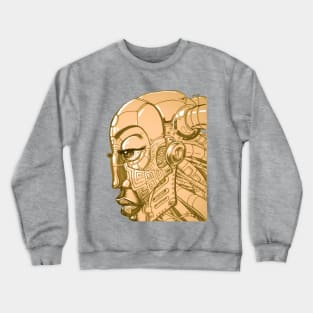 Robot Lady- Sandy Crewneck Sweatshirt